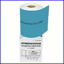 DYMO LW 1744907 BLUE 4XL 4x6 4x6 (20) Rolls All-Purpose Labels FREE SHIP