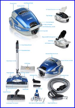 Demo Model Prolux TerraVac Blue 5 Speed Quiet Vacuum Cleaner with HEPA Filter