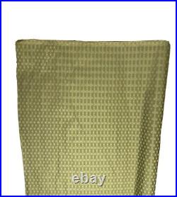 Designer Fabric Green Gold Diamond Fleur Dot Discontinued Pattern 5 yds + Print