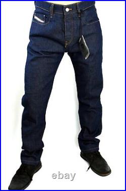 Diesel $450 Men's D-Viker Italian Design Raw Denim Straight Jeans 09B28