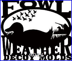 Duck Decoy Body Mold Decoys Unlimited Large Size