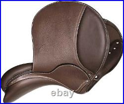 ENGLISH HORSE LEATHER SADDLE ALL PURPOSE CLOSE CONTACT ALL SIZES Brown