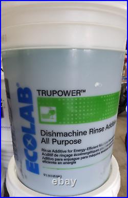 Ecolab 6115172 TruPower Dishmachine Rinse Additive All Purpose 4.5 Gal