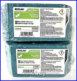 Ecolab Rinse Additive All Purpose 2.5 lbs (1.1KG) Lot of 3 Blocks