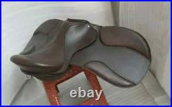 English saddle leather treeless all purpose saddle in all size black & brown
