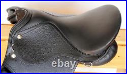 Equitem Black Leather Youth All Purpose AP English Saddle Only