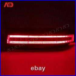 For 2003-2009 Nissan Z33 350Z LED Brake Light Turn Signal Backup Lamp Clear Lens