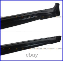 For 2018-23 Toyota Camry Le Se Xse Xle Tr Style Matte Black Side Skirt Extension