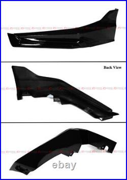 For 2022-23 11th Honda Civic Yofer V3 Glossy Black Front Bumper Lip Splitter Kit