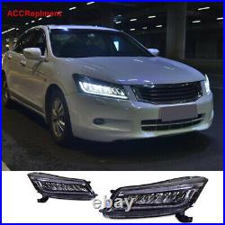 For Honda Accord 4-Door All Led Headlights assembly 2008-2012 New Design Upgrade