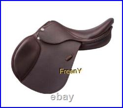 Free y Leather English All Purpose Saddle Brown