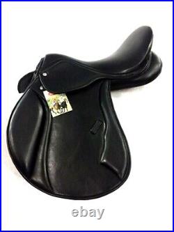 Freeny New All Purpose Leather Horse Saddle Softy Padded