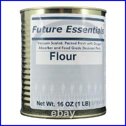 Future Essentials Canned All Purpose White Flour Emergency Food Case of 12 Cans