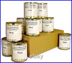 Future Essentials Canned All Purpose White Flour Emergency Food Case of 12 Cans