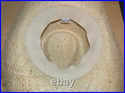 Gents Ladies Straw Cowboy Hat Select Style One Size New