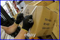 GlovBE 120 Pairs Grip All-Purpose Work Gloves with Latex Wrinkles Palm Wholesale