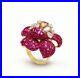 Gold-Plated-CZ-Ring-925-Sterling-Silver-Red-Princess-Cocktail-Flower-Design-01-fhk