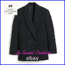 H&M CIRCULAR DESIGN STORY black Blazer dress ALL SIZES 1027306001