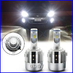 H7 Holder Adapter Bulbs LED Headlight Kit for Volkswagen VW Golf GTi Passat MK7