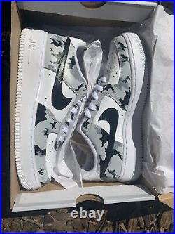 Hand Painted Nike Air Force 1. Custom Design. Unique. Limited Edition. All Sizes