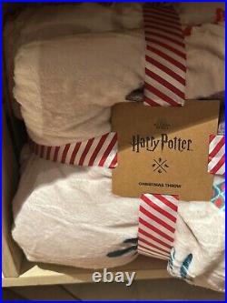 Harry Potter New York NY Scenic Hogwarts Christmas Blanket Design Holiday Joy