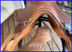 Horse Tack 17 Equiroyal Silver Fox All Purpose English Saddle