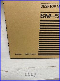 ICOM SM-50 Desktop Stand Microphone Fast Free Shipping Japan New