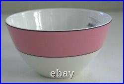 KATE SPADE Lenox Rutherford Circle Blush Pink SET OF 4 All Purpose Bowls 6.75