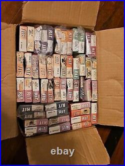 LOT OF 49 Vintage Rit Dye All-Purpose Concentrated Tint/ Dye Fabrics New NOS