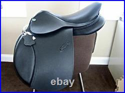 La Esmaralda All Purpose English Horse Saddle Natalie 17 inch Black Brand New