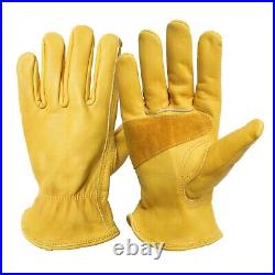 Leather Work Gloves All Purpose Multiple Sizes M 3XL Profesional Fast Shipping