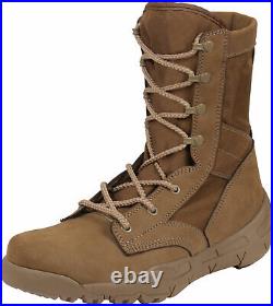 Lightweight Tactical Boots V-Max Leather All Purpose Military Sneaker High Boot