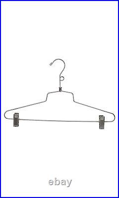 METAL HANGERS All Purpose, 16 inch, Case of 100 (Chrome)
