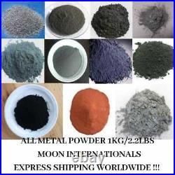 METAL POWDER 1Kg 35oz 2.2lbs Metallic powder ALL Lab multi purpose powder