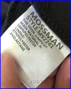 MOSSMAN The Vixen Black Jumpsuit. Size 6. NWT $269