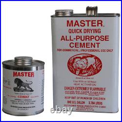 Master Quick Drying All-Purpose Cement Can Various Sizes
