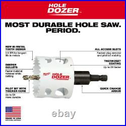 Milwaukee 49-22-4185 All Purpose Professional Hole Dozer Hole Saw Kit 28pc