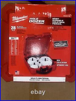 Milwaukee 49-22-4185 All Purpose Professional Ice Hardened Hole Saw Kit 28