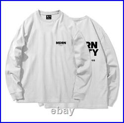 Modern Identity Design Cotton White Longsleeve Sweatshirt Qazaq Republic