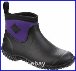 Muck Boots Black/Purple Muckster II Ankle All Purpose Lightweight Shoes