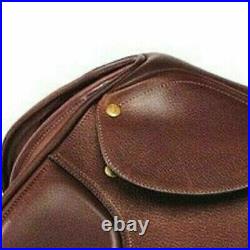NEW ALL PURPOSE CLOSE CONTACT ENGLISH LEATHER HORSE SADDLE SIZES 15 to 18