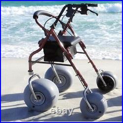 NEW Beach Walker Heavy Duty Petite Aluminum All Terrain Beach Mobility Walker