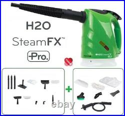 NEW! H2O STEAMFX PRO 5 in1 All Purpose Cleaning System with Accessory Kit