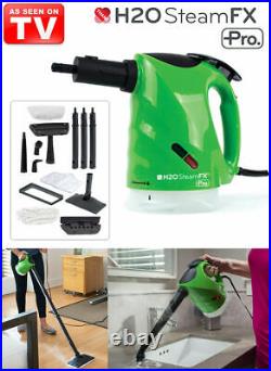 NEW! H2O STEAMFX PRO 5 in1 All Purpose Cleaning System with Accessory Kit
