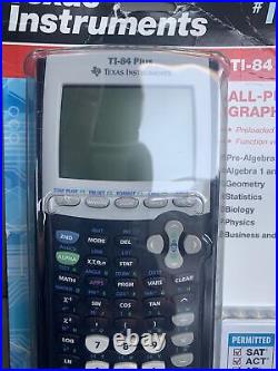 NEW Texas Instruments TI-84 Plus All Purpose Graphing Calculator Black