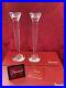 NIB-s-FLAWLESS-Glass-BACCARAT-France-2-CONSTELLATION-Crystal-CANDLESTICK-HOLDERS-01-hfk