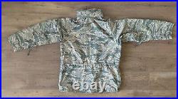 NWT USAF Air Force Goretex Parka All Purpose Environmental ABU Camo Medium Short