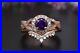 Natural-Amethyst-14K-Rose-Gold-Victorian-Design-Jewelry-Wedding-Ring-Set-For-Her-01-dw