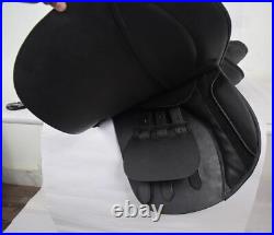 New All Purpose GP Leather Jumping Horse Riding Saddle All Size Available