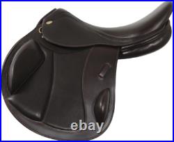 New All Purpose/Jumping Close Contact Leather English Horse Saddle